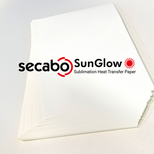 100 sheet Secabo SunGlow sublimation paper A4