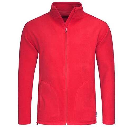 Stedman® Fleece Jacket (Scarlet Red, XXL)