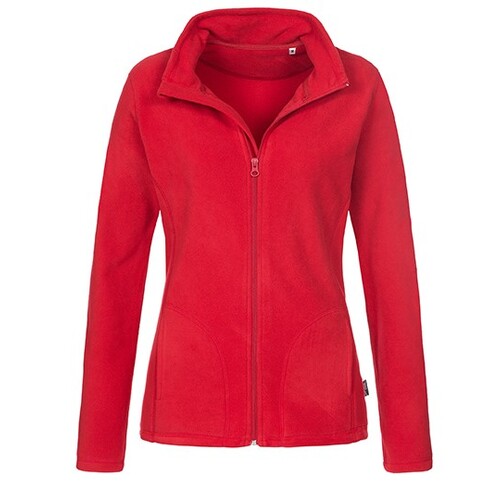 Stedman® Fleece Jacket Women (Scarlet Red, XL)