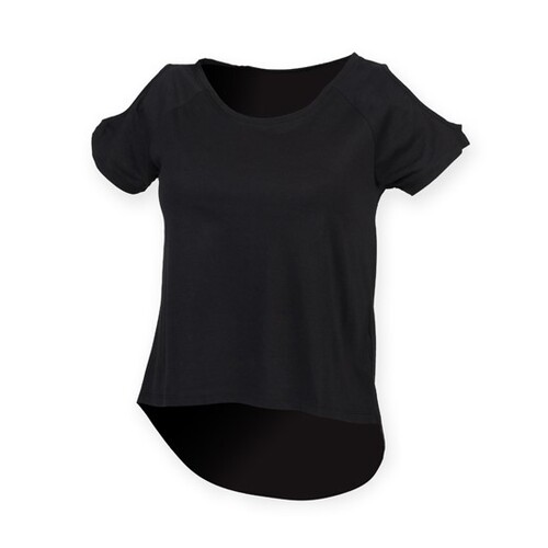 SF Women Women´s Drop Tail T (Black, XS)