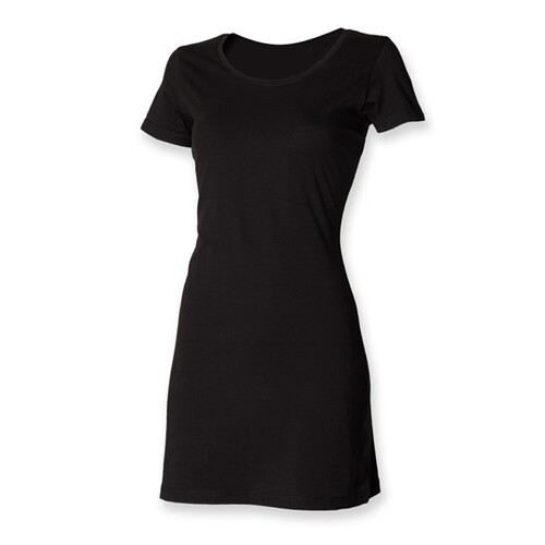 SF Women Women´s T-Shirt Dress (Black, S)