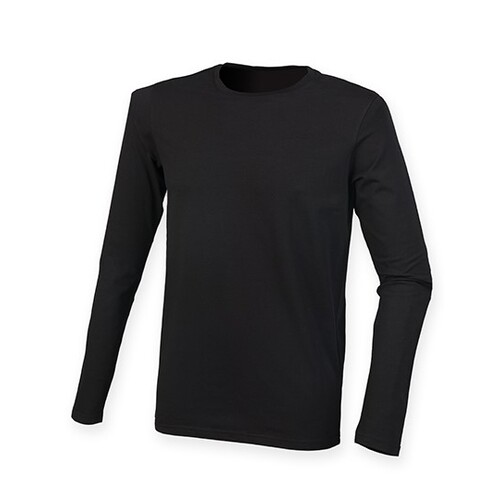 SF Men Men´s Feel Good Long Sleeved Stretch T (Black, S)