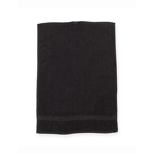 Towel City Luxury Gym Towel (Black, 40 x 60 cm)