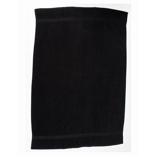 Towel City Luxury Bath Sheet (Black, 100 x 150 cm)