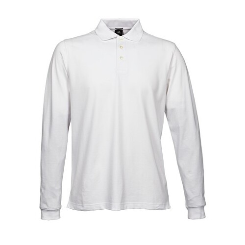 Luxury Stretch Long Sleeve Polo