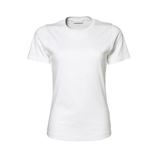 Tee Jays Women´s Interlock Tee (White, XXL)