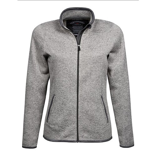 Tee Jays Women´s Outdoor Fleece Jacket (Grey Melange, 3XL)