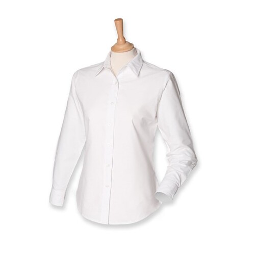 Ladies` Classic Long Sleeved Oxford Shirt