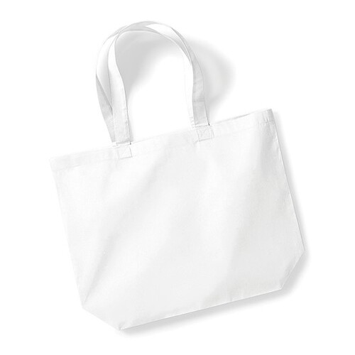 Westford Mill Maxi Bag For Life (White, 35 x 39 x 13,5 cm)