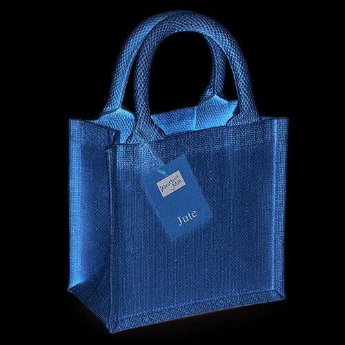 Westford Mill Jute Petite Gift Bag (Natural, 20 x 20 x 12 cm)