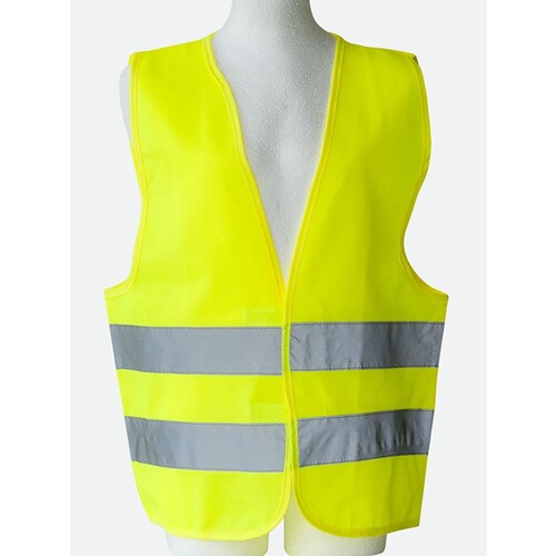 Printwear Kids´ Safety Vest EN 17353 (Signal Yellow, XS (120-140 cm))