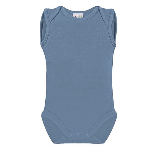 Link Kids Wear Bio Bodysuit Vest (Babyblue, 50-56)