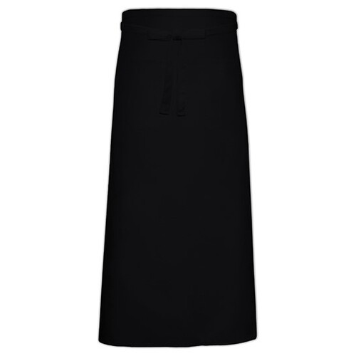 Link Kitchen Wear Bistro Apron XL With Front Pocket (Black, 120 x 100 cm)