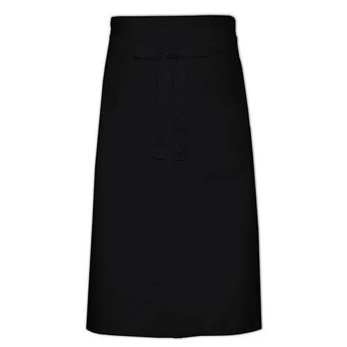 Link Kitchen Wear Cook´s Apron With Pocket (Black, 100 x 70 cm)