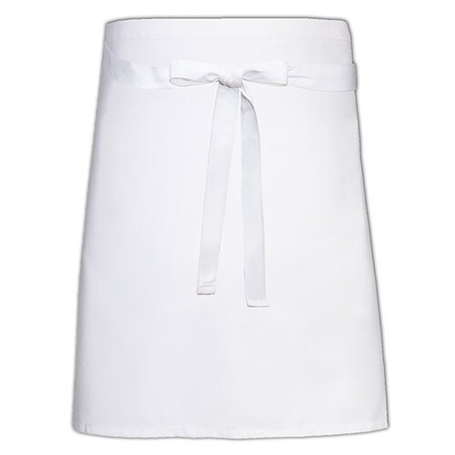 Link Kitchen Wear Baker's Apron Sublimation (White, 90 x 50 cm)