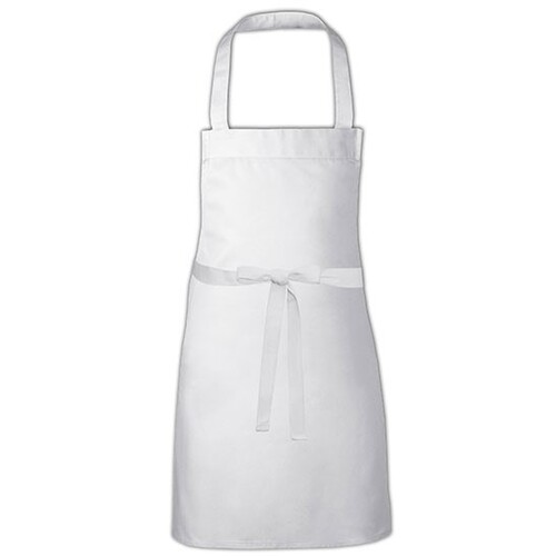 Link Kitchen Wear Kids' Barbecue Apron Sublimation (White, 50 x 60 cm)