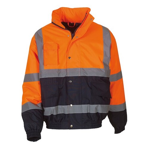 High Visibility Two-Tone Bomber Jacket