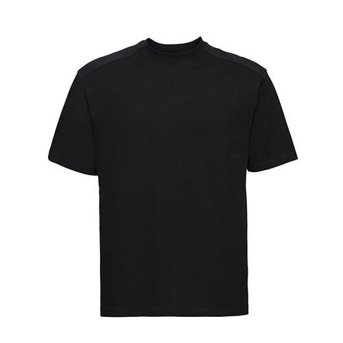 Russell Heavy Duty Workwear T-Shirt (Black, XS)