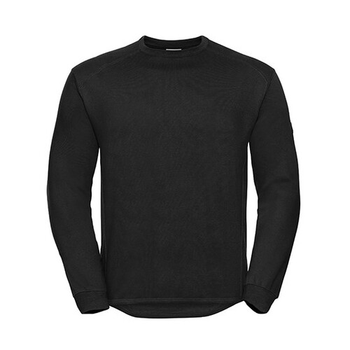 Russell Heavy Duty Workwear Sweatshirt (Black, XS)