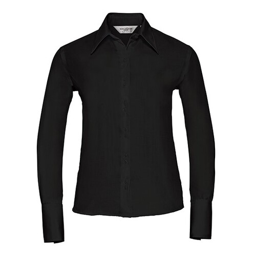 Ladies` Long Sleeve Tailored Ultimate Non-Iron Shirt