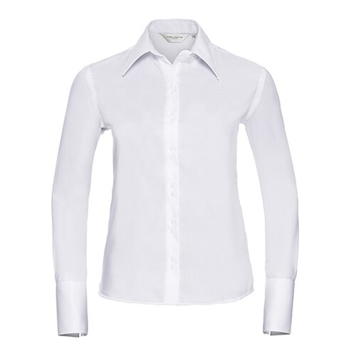 Ladies` Long Sleeve Tailored Ultimate Non-Iron Shirt