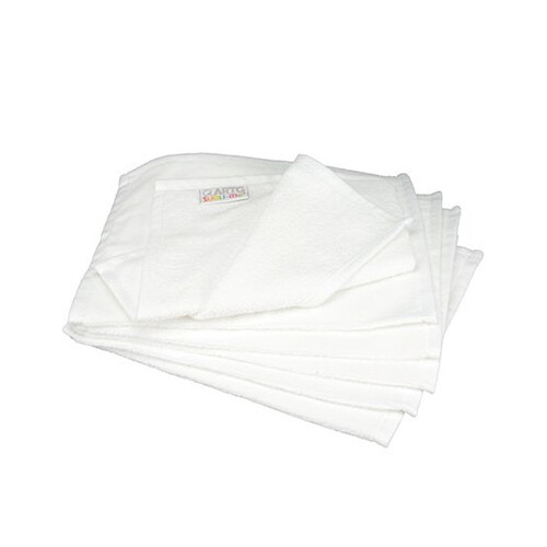 Toalla para huéspedes ARTG SUBLI-Me® All-Over Print (Blanca, 30 x 50 cm)