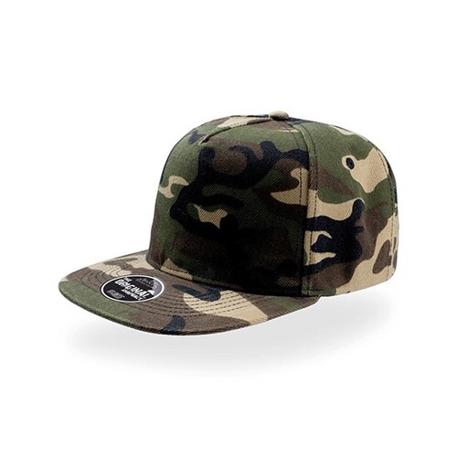 Atlantis Headwear Snap Five Cap (Camouflage, One Size)