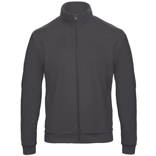 B&C BE INSPIRED ID.206 Sweat-Jacket 50/50 (Anthracite, XS)