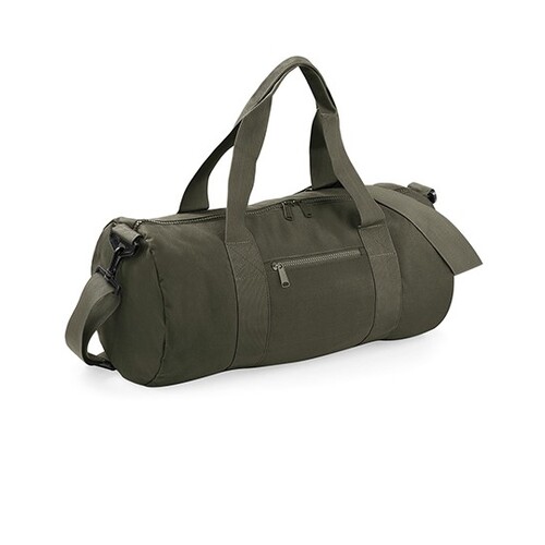 BagBase Original Barrel Bag (Military Green, Military Green, 50 x 25 x 25 cm)