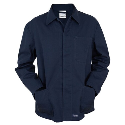 Carson Classic Workwear Classic Long Work Jacket (Navy, 44)