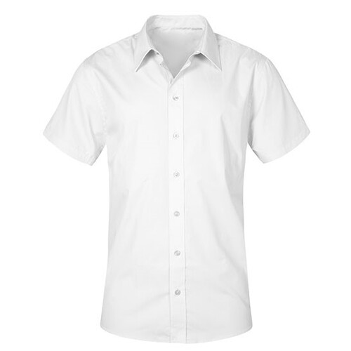 Promodoro Men´s Poplin Shirt Short Sleeve (White, 5XL)