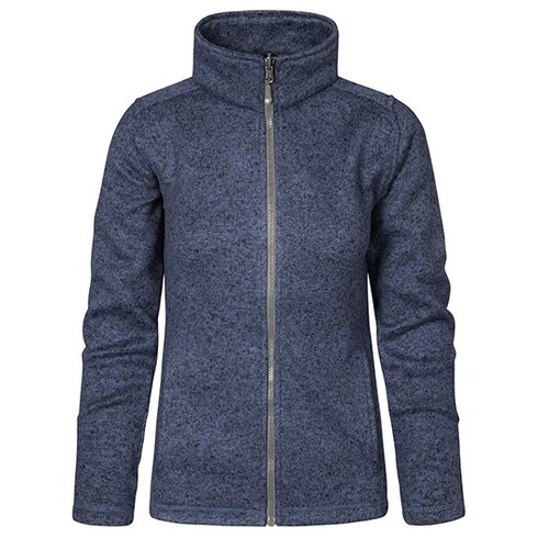 Promodoro Women´s Knit Fleece Jacket C+ (Heather Blue, S)