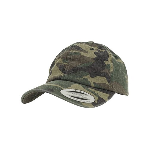 Low Profile Camo Washed Cap