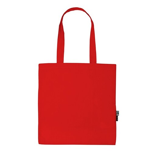 Neutral Shopping Bag With Long Handles (Red, 38 x 42 cm)