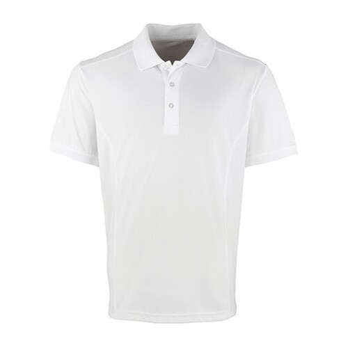 Premier Workwear Men´s Coolchecker® Piqué Polo (White, 4XL)