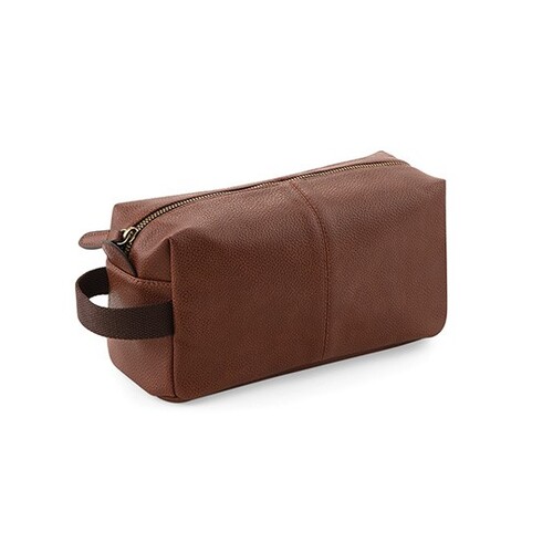 Quadra NuHide® Washbag (Tan, 26 x 13 x 11 cm)