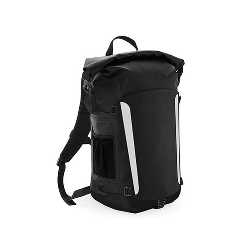 Quadra SLX® 25 Litre Waterproof Backpack (Black, Black, 30 x 51 x 21 cm)