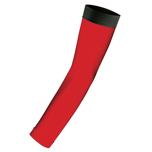 SPIRO Compression Arm Sleeves (2 per pack) (Red, Black, XL (4))