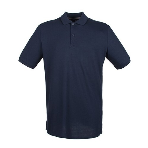 Henbury Men´s Micro-Fine Piqué Polo Shirt (Oxford Navy, 5XL)