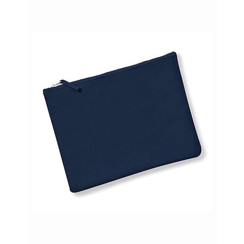 Westford Mill Canvas Accessory Pouch (Navy, L (28 x 20 cm))