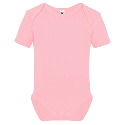 Link Kids Wear Short Sleeve Baby Bodysuit (Babypink, 50-56)