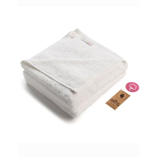 ARTG Fashion Hand Towel (White, 50 x 100 cm)