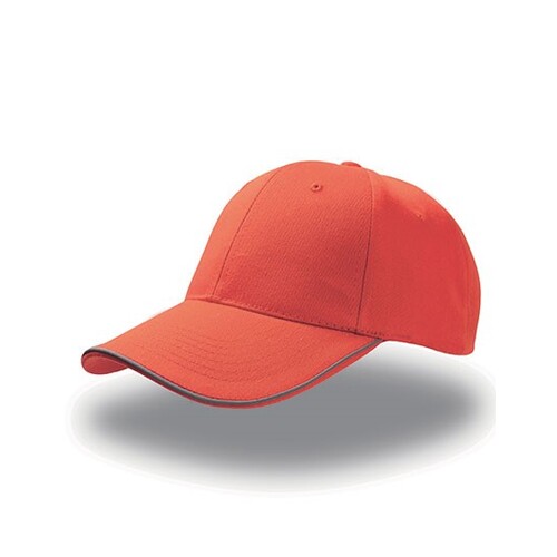 Atlantis Headwear Reflect Cap (Red, One Size)