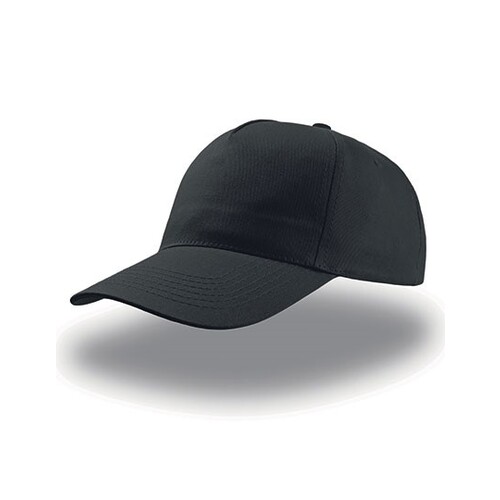 Atlantis Headwear Start Five Cap (Black, One Size)