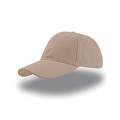 Atlantis Headwear Liberty Six Cap (Khaki, One Size)