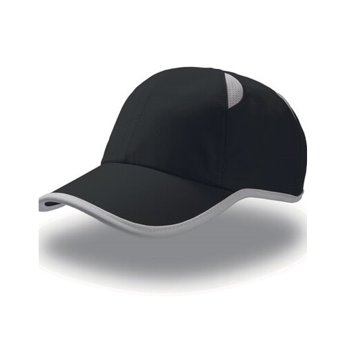 Atlantis Headwear Gym Cap (Black, Grey, One Size)