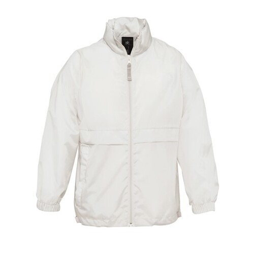 B&C COLLECTION Kids´ Jacket Sirocco (White, 5/6 (110/116))