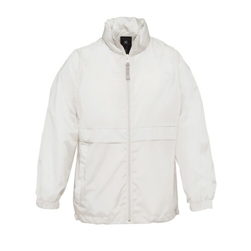 B&C COLLECTION Kids´ Jacket Sirocco (White, 12/14 (152/164))