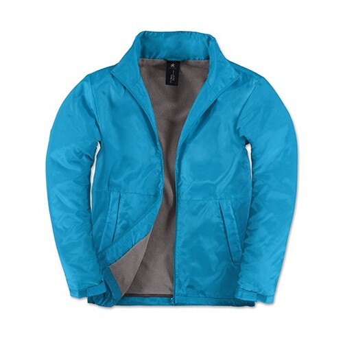 B&C COLLECTION Men´s Jacket Multi-Active (Atoll, Warm Grey, S)