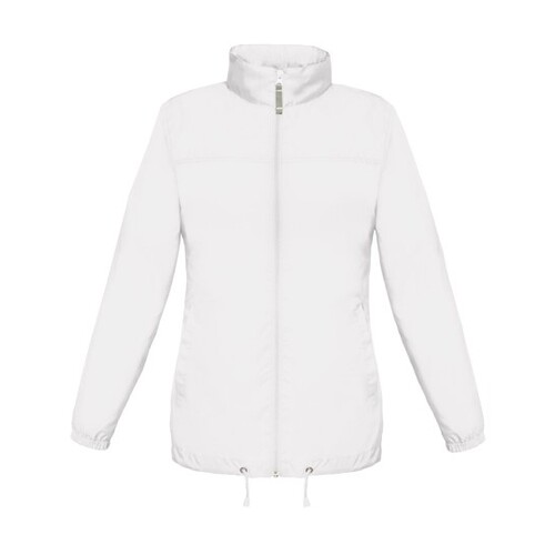 B&C COLLECTION Women´s Jacket Sirocco (White, L)